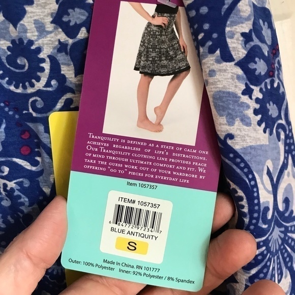 WOMEN’S size small reversible skirt.  Tranquility by Colorado Clothing. BNWT - Picture 5 of 5